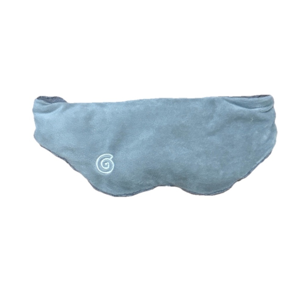 Gravity weighted Gray Sleep Mask - OS adjustable fit